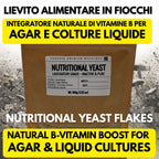 Nutritional Yeast 100g Mycelium Booster Agar Liquid Culture Professional Mycology Supply