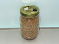 Organic Millet Spawn Jar 1L - Sterilized Mycology Grain with Injection Port
