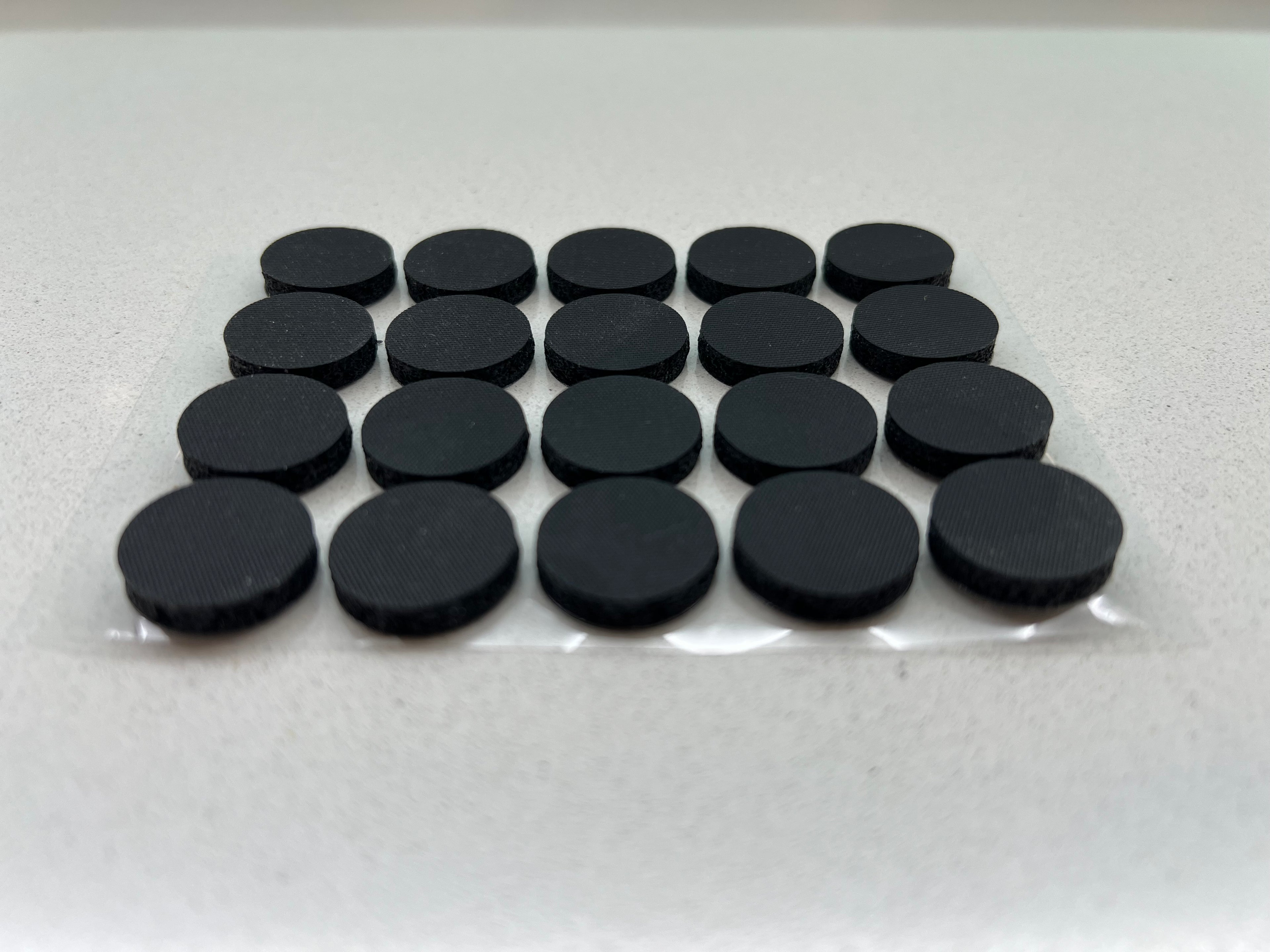 20 Injection Port Self-Healing 18mm | Porte Iniezione Micologia | Adesivo 3M Autoclavabili