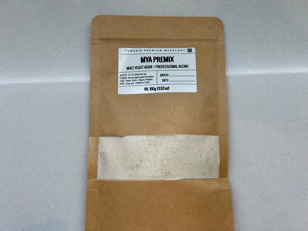 MYA Agar Premix 100g Terreno Micologia Piastre Petri Slant Coltura