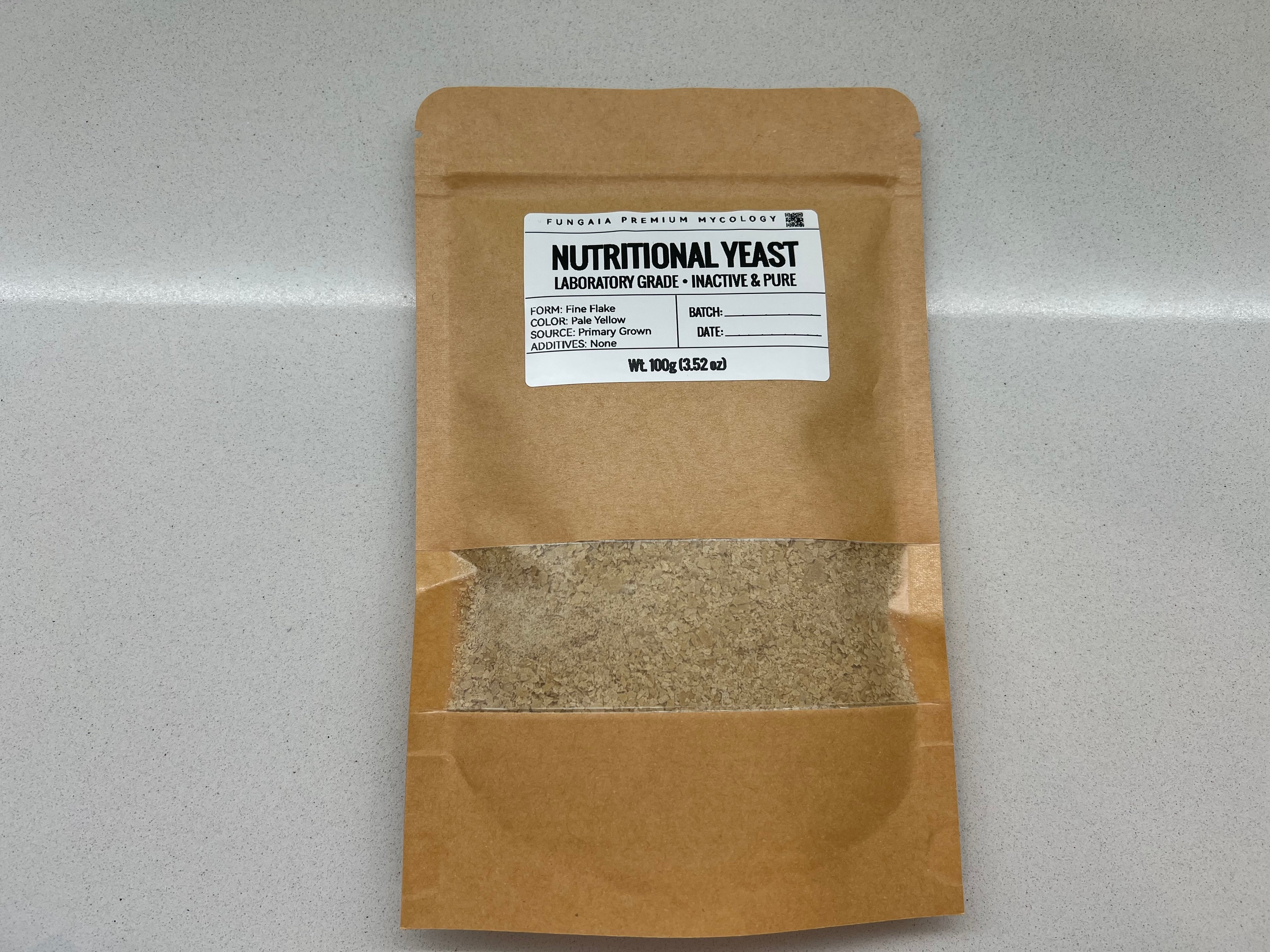 Nutritional Yeast 100g Mycelium Booster Agar Liquid Culture Professional Mycology Supply