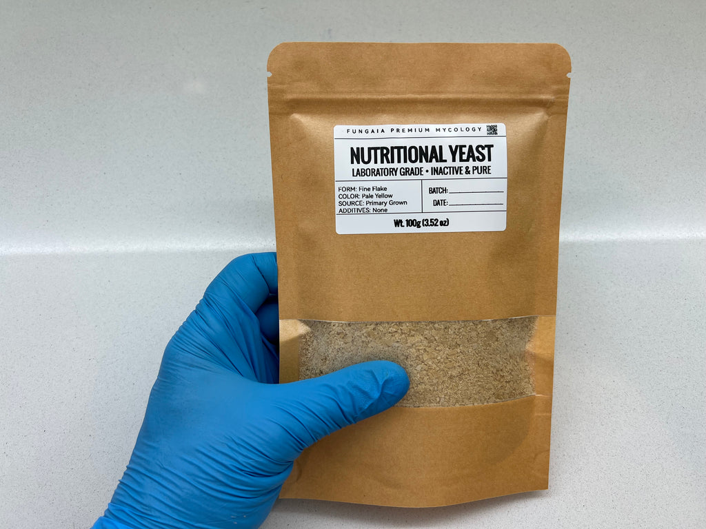 Nutritional Yeast 100g Mycelium Booster Agar Liquid Culture Professional Mycology Supply