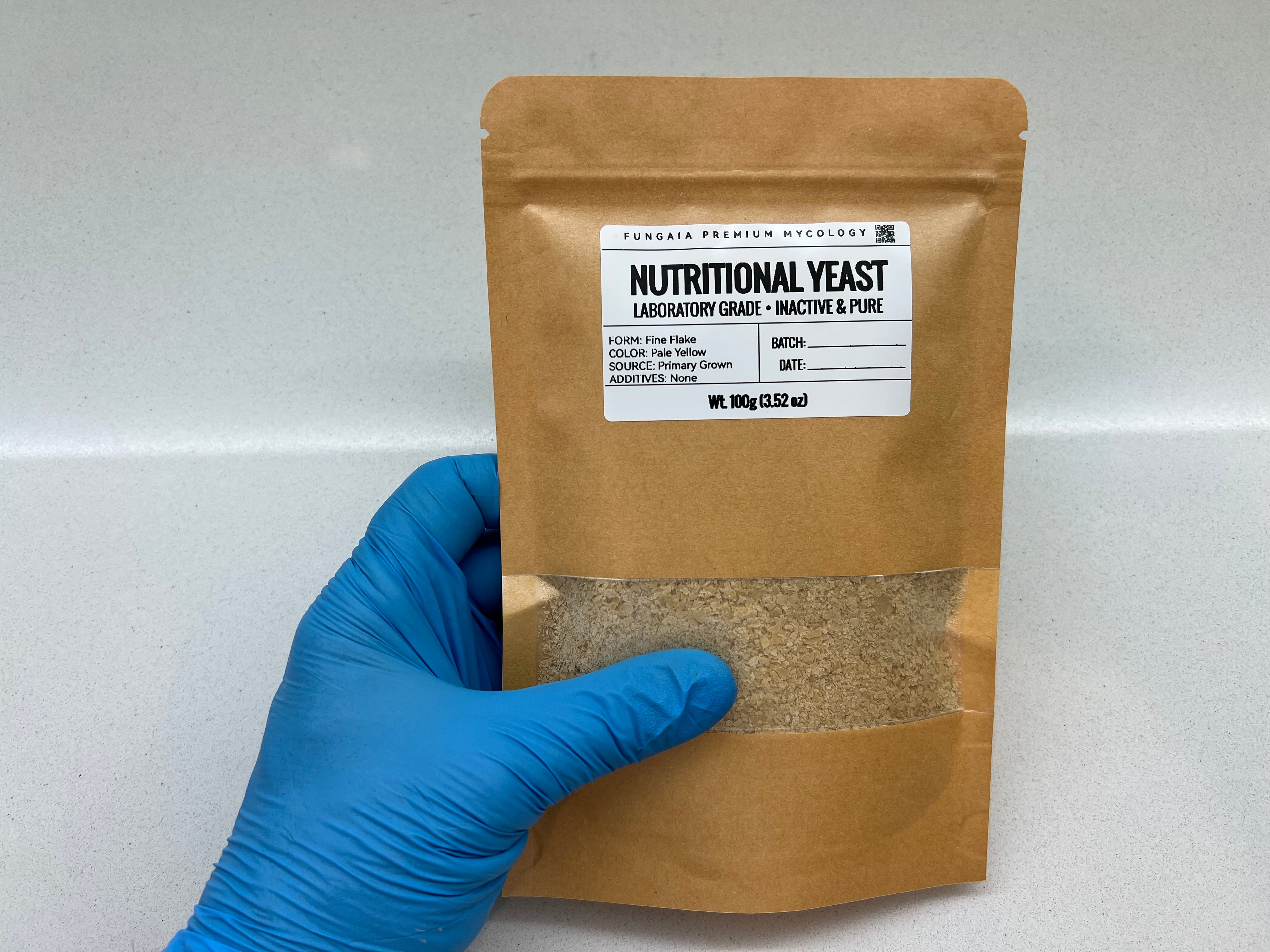 Nutritional Yeast 100g Mycelium Booster Agar Liquid Culture Professional Mycology Supply