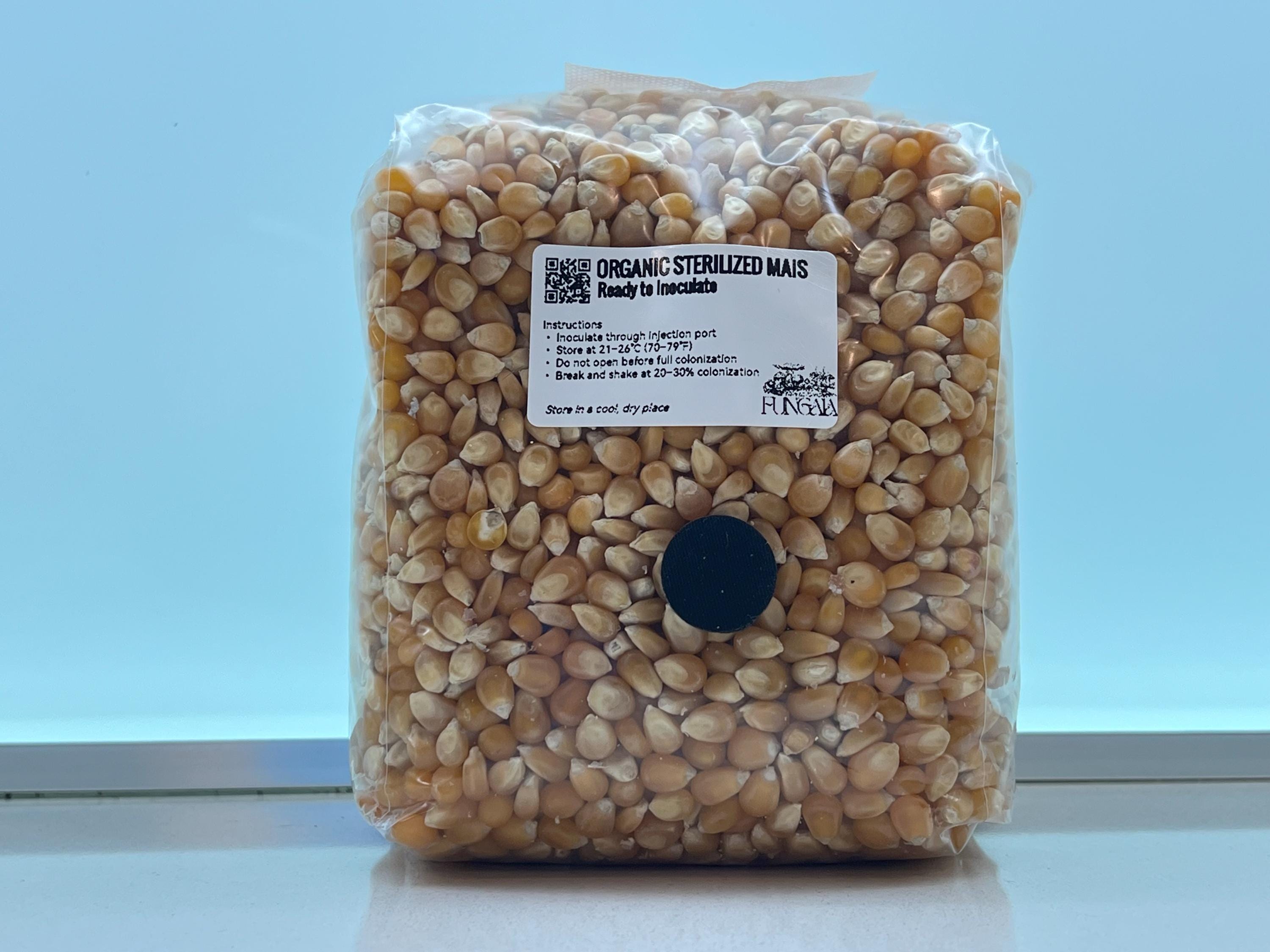 Spawn Mais Bio  1kg/2kg  Sterilizzato • Porta SHIP