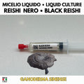 Ganoderma sinense Black Reishi Liquid Culture • Rare Chinese Reishi Mycelium for Gourmet Cultivation