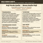 Piastra Petri Koji Green Amilo | Aspergillus oryzae per Miso