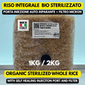 Organic Brown Rice 1kg/2kg Grain Spawn Autoclave • SHIP Port • Mushroom Substrate Oyster Shiitake Reishi